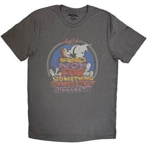Monty Python Unisex Adult And Now For T-Shirt / Charcoal Grey
